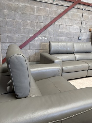 Luxury grey italian leather - luxury,