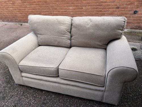 Small two seater sofa beige - seater,