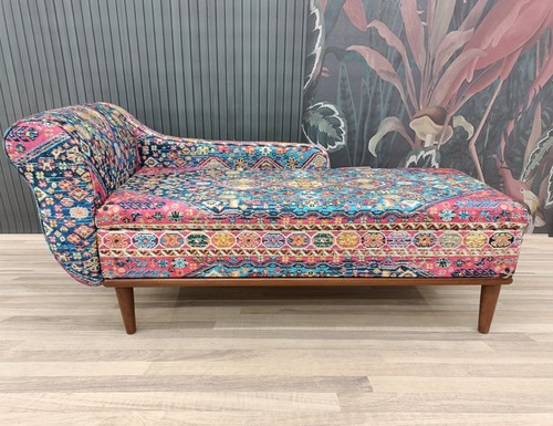 Upholstered chaise lounge - chaise,