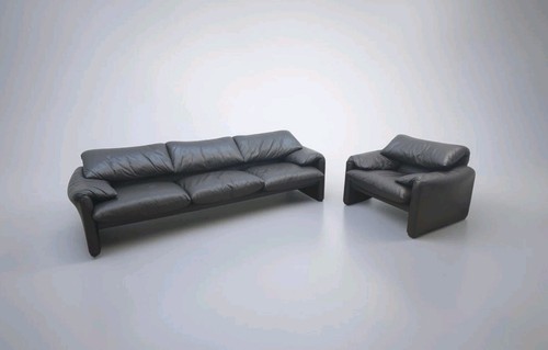 Cassina maralunga settee set - set, 3