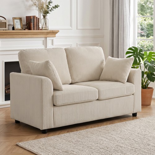 Homcom seater sofa corduroy - homcom, sofa,