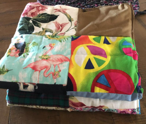 Two small granny squares - granny,