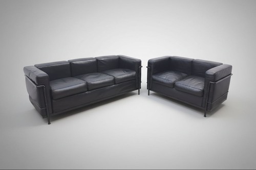 Cassina corbusier lc2 set - corbusier,