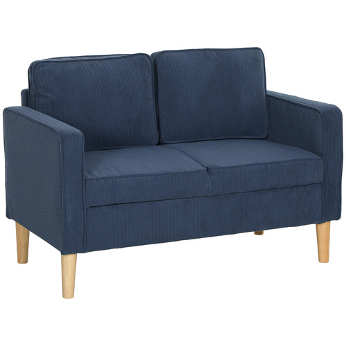 Small two seater corduroy sofa - two-seater,