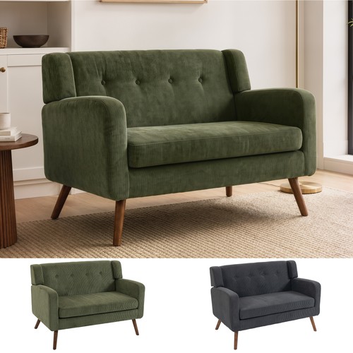 Seater sofa 118 - seater, corduroy