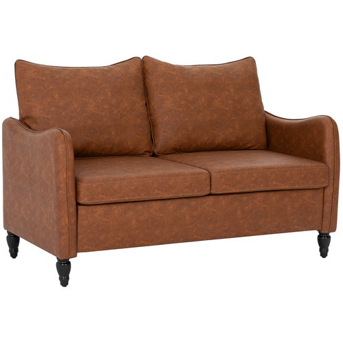 Homcom two seater sofa modern - sofa,,