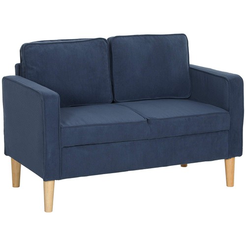Small two seater corduroy sofa - two-seater,
